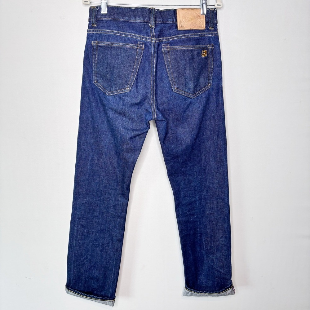 Simple & Raw Selvedge Jeans 31x31 Cone Mills Limited Edition Denim Button Fly - Picture 9 of 14